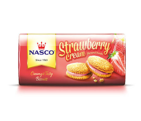 Nasco Strawberry Cream Biscuit